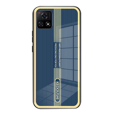 适用VIVOY31S手机壳玻璃vivoy31s标准超薄金属条纹y31s保护套全包防摔男女