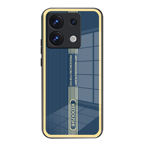 适用红米note13手机钢化玻璃壳高级感note13pro硅胶全包防摔超薄保护套红米note13pro+网红男女外壳金属条纹