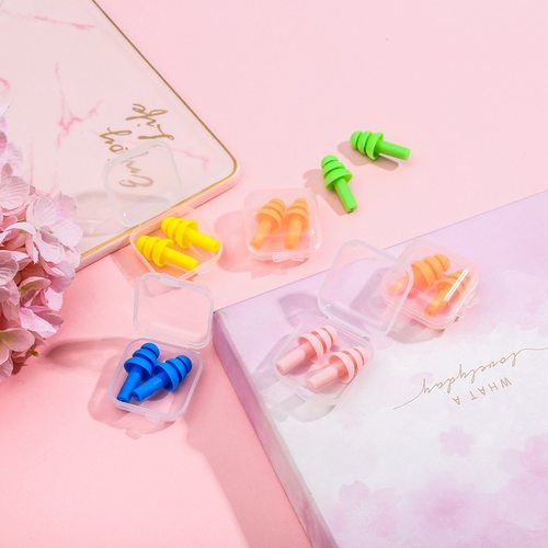 圣诞树型户外潜水游泳防水硅胶耳