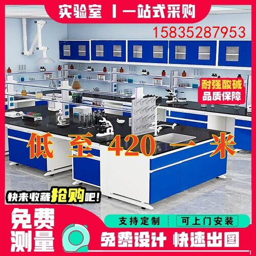 水槽台化验台耐酸碱厂家专业定制中央台操作台实验室试验台实验台