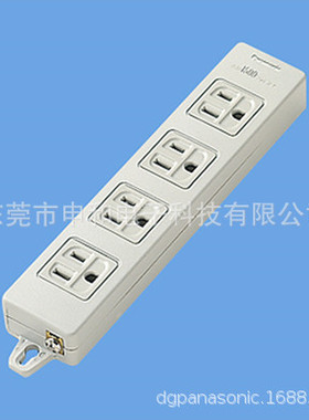 Panasonic松下插座WCH2304H美标工业排插15A125V拖线板乳白色现货