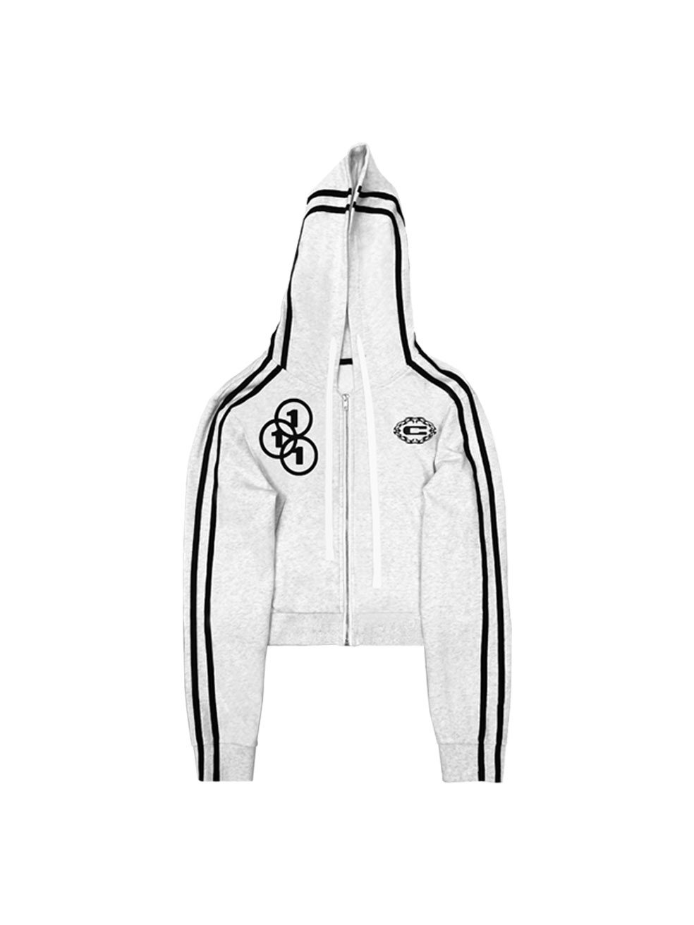 Chai Disassembly 24Aw Sports Short Original Design Embroider Street Patch Embroidery Casual Versatile Hooded Sweatshirt