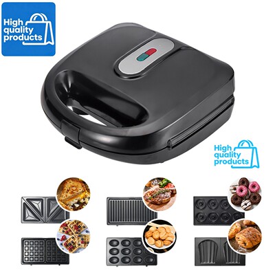 6 in 1 sandwich maker waffle maker breakfast machine三明治机