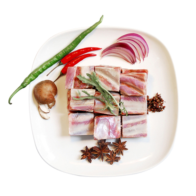 知牧 锡盟有机羔羊排块 草原放牧500g×2袋装 乌珠穆沁有机黑头羊