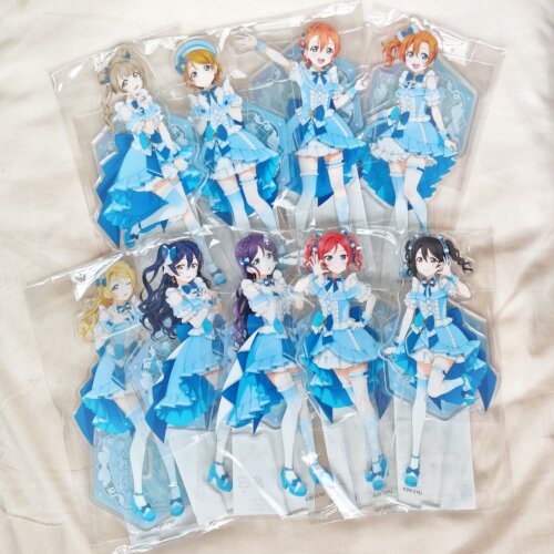 loveliveμ's×Aqours立牌