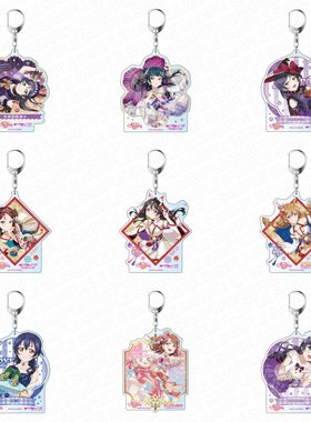 【正版现货】lovelive LLAS 东条希 万圣节 妮可红叶 10cm大挂件