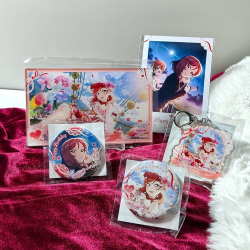 【正版现货】lovelive 真姬 渡边曜 樱坂雫 希奈子 生日 限定套装