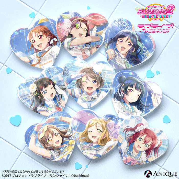 【正版补款】lovelive SIF2 Aqours  虹团 Liella! 吧唧立牌周边