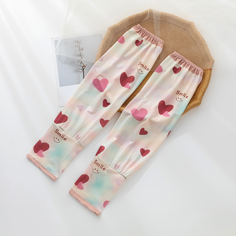 冰袖女款防晒袖套夏季户外遮阳户外骑行2024新款可爱宽松护臂手袖