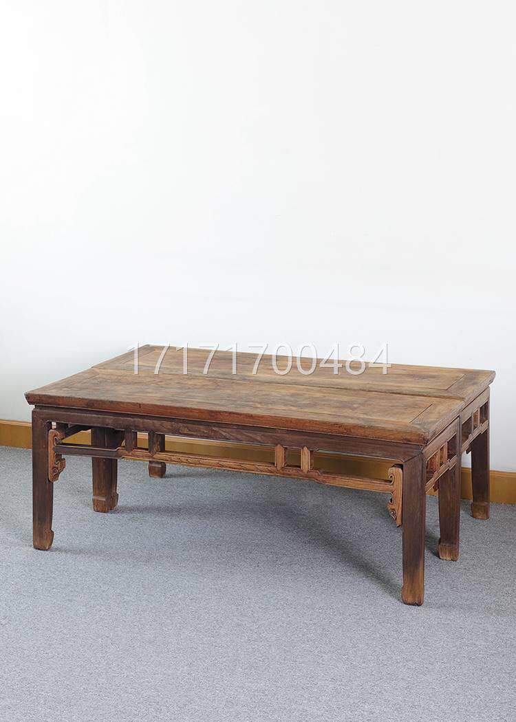 看下【春浮萍】 清代榉木老凳对 一长凳条凳茶桌老家具古董收藏矮