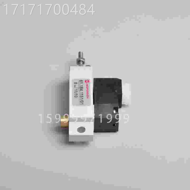 看1海德mosm1磁02cd102带墨电阀61.84.1151海堡德堡印刷机气缸气