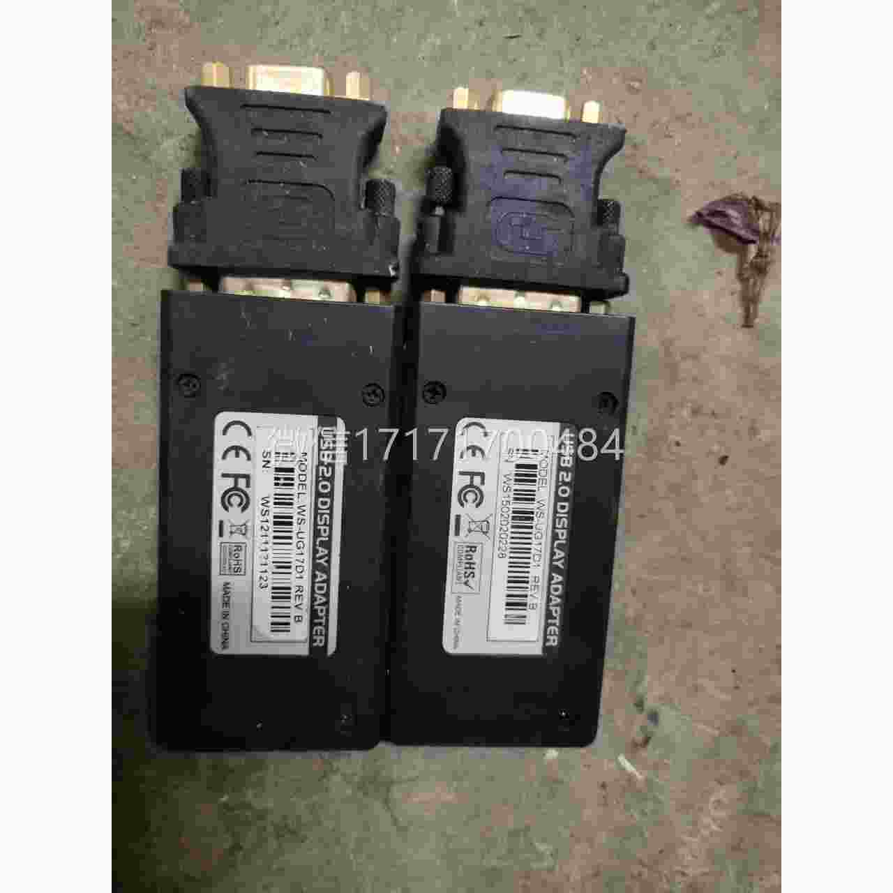 议价-UIG1B7D1US转DV多屏扩屏0显卡USB2.显卡