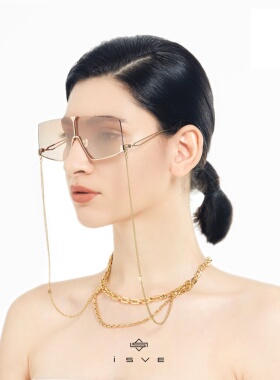 iSVE小众设计师品牌德国 设计感 可拆卸多种组合佩戴方式眼镜链