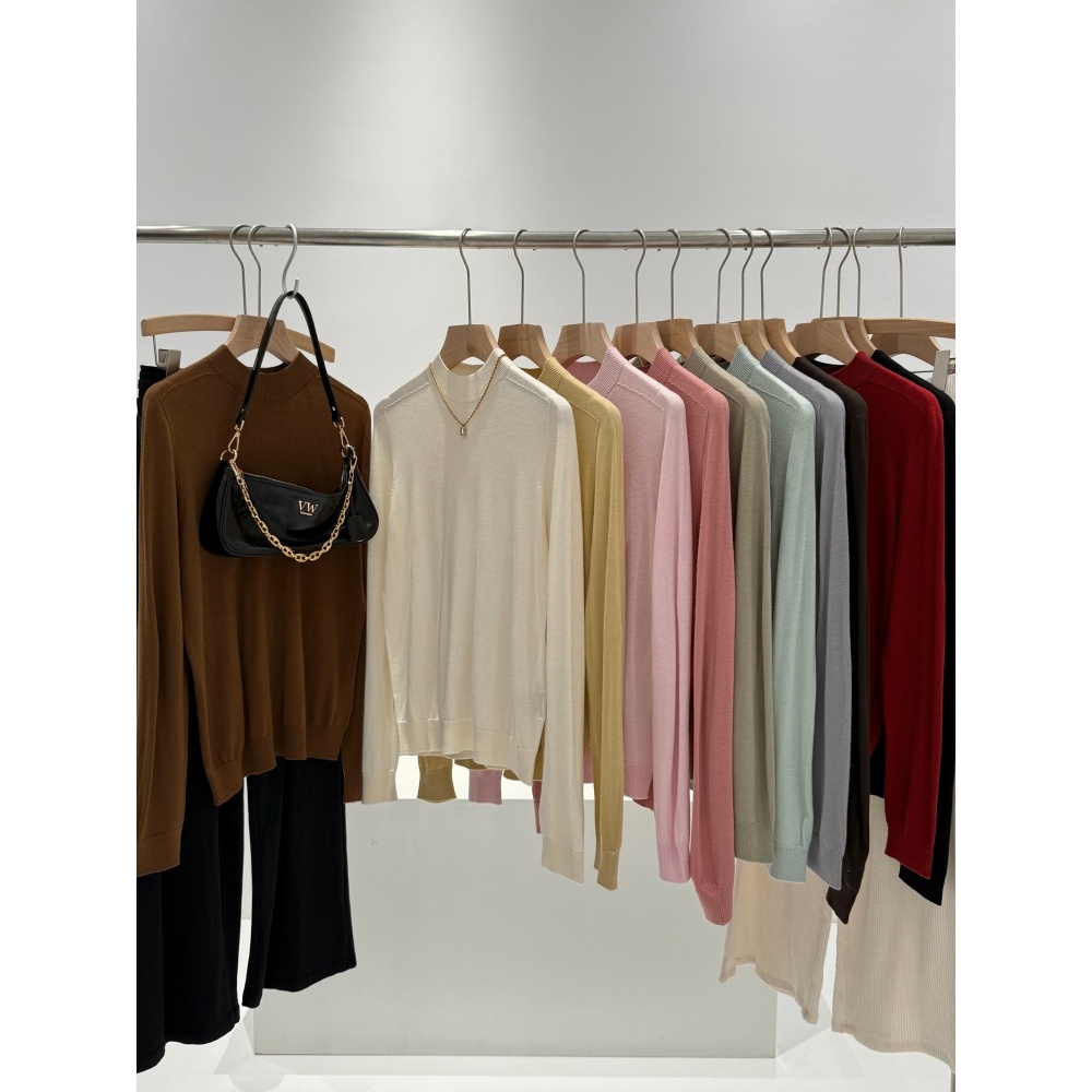 平价定制！同品质199+无缝一体织打底毛衣S718