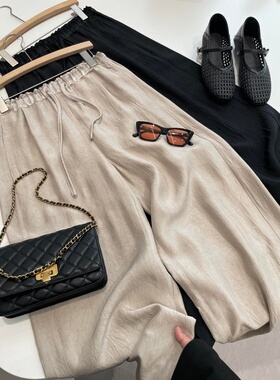 强推必入！真100醋酸！带检测！同品质429+褶皱休闲裤U055