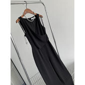 黑色V领连体裤 捡漏 淘到国外商场900 L055