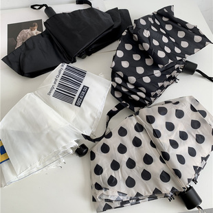 好爱波点款 便携雨伞四款 L407 淘到商场60 捡漏