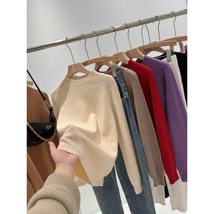 捡漏！100绵羊毛！同品质699+无缝一体织毛衣T530