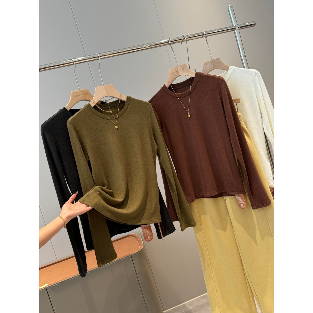 秋冬必入！双面磨毛～捡漏！同品质169+基础打底衫T388