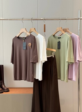 订单剩余！非平替！国外商场300+棉质T恤U040