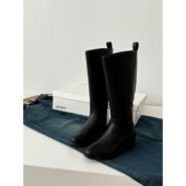 捡漏 淘到国外商场450 秋冬低跟长筒靴T769