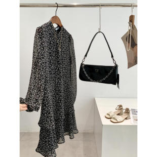 捡漏 雪纺碎花连衣裙N604 淘到国外商场280