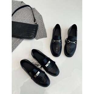 英伦风真皮小皮鞋 门店500 U013 推荐 撤柜单捡漏