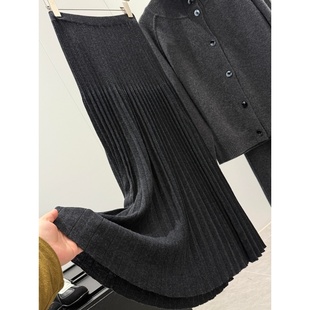 捡漏!10美丽奴羊毛!红人店399+气质针织半身裙S767