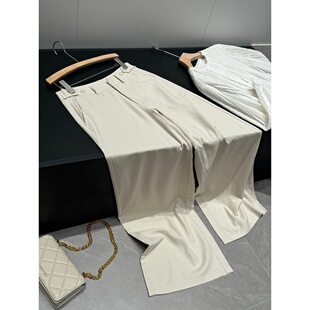 休闲裤 Y757 国外商场230 剩了一批～亚麻混纺