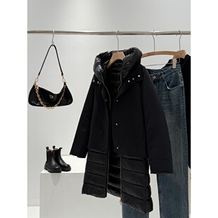 捡漏 拼接厚实秋冬棉服外套S859 淘到国外商场499