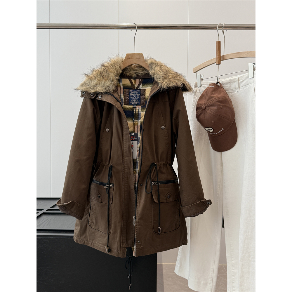 捡漏！淘到商场600+连帽厚外套两件套加厚工装外套派克服S167