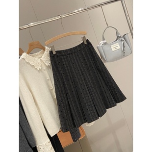 捡漏！淘到同品质179+灰色波点百褶裙Y152