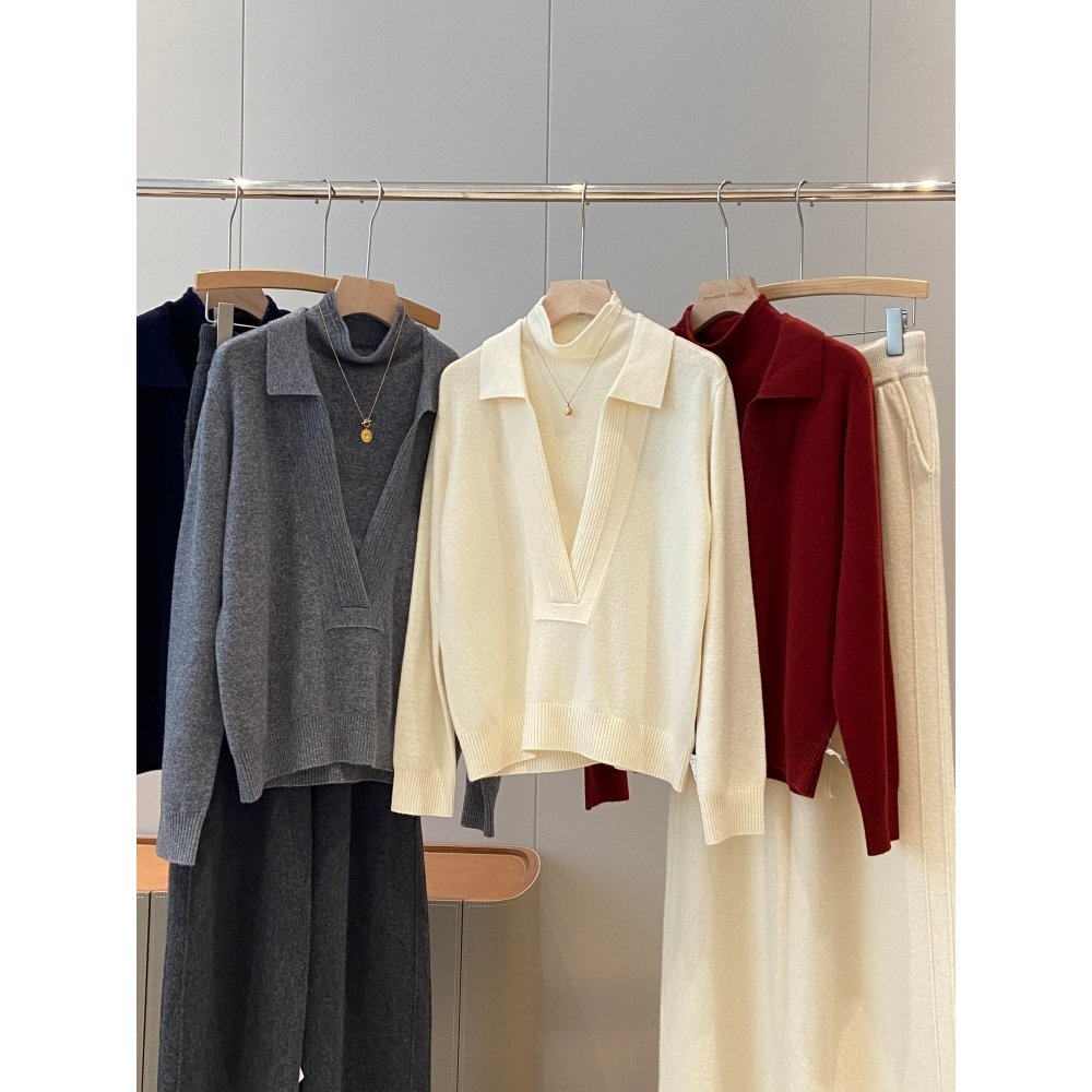 精品单捡漏！100绵羊毛！同品质359+假两件高领针织衫Y140,女装/女士精品,毛针织衫,淘宝优惠券,粉丝福利购,淘宝优惠卷