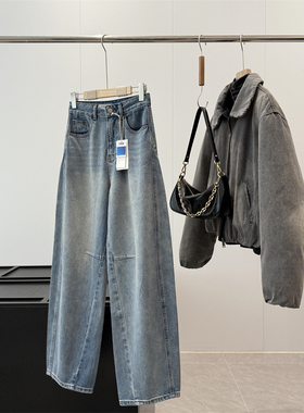 捡漏！淘到商场399+棉质休闲弯刀牛仔裤S470