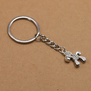 时尚吊坠马上有钱合金钥匙扣包包挂件 小马diy手工材料饰品配件