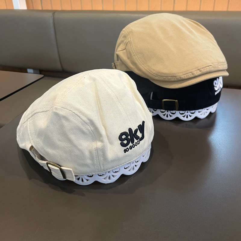 韩版宝宝帽子时尚男童贝雷帽薄款防晒遮阳小孩鸭舌帽前进帽春秋季