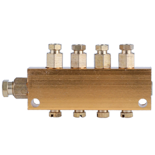 油路分配器 分油器可调油排 可调油路分配器 分油润滑系统分配阀