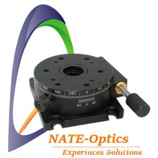 NT01RM73精密旋转台手动水平回转工作台角度调节台光学滑台高精度