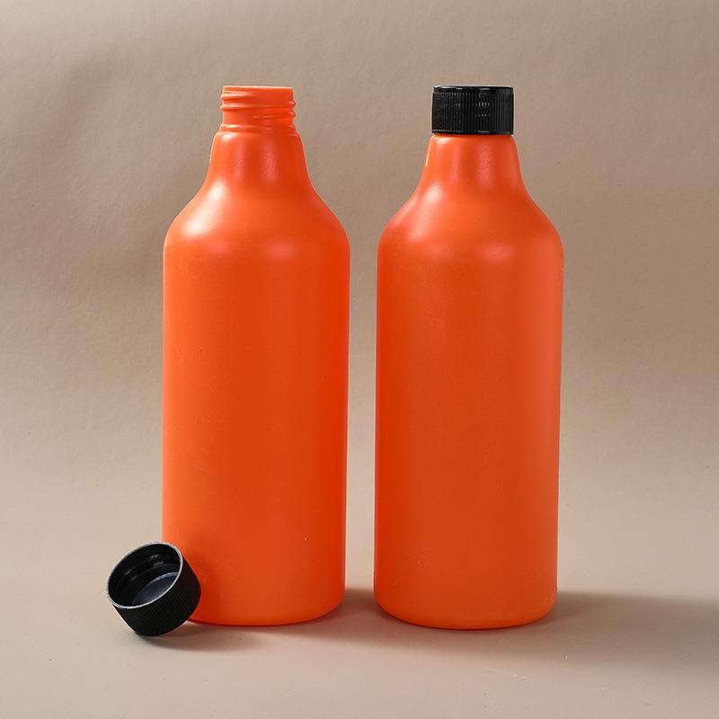 疏通液酒精消毒液喷瓶通用塑料瓶白色油污净瓶子500ml棒球瓶子