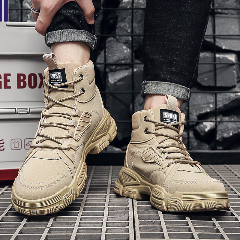 盾郎高帮靴保暖耐磨舒适耐脏结实