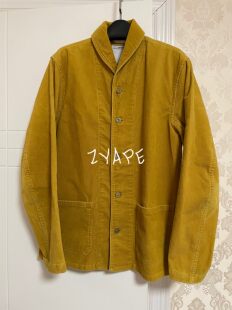 VISVIM COVERALL CORDUROY 灯芯绒做旧外套 ARTIFACE