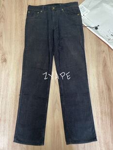 VISVIM FLUXUS 03 SLUB (CORDUROY) 灯芯绒长裤 水洗休闲裤