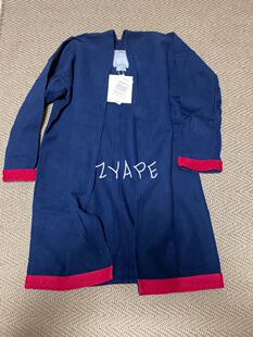 FLANNEL VISVIM INDIGO道袍 BRUSHED COAT 16SS SANJURO