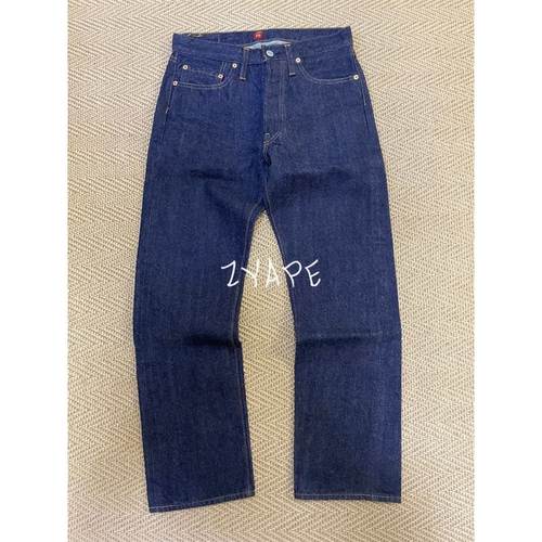 RESOLUTE 710牛仔裤男复古修身直筒 林芳亨66裤型原牛吊脚裤