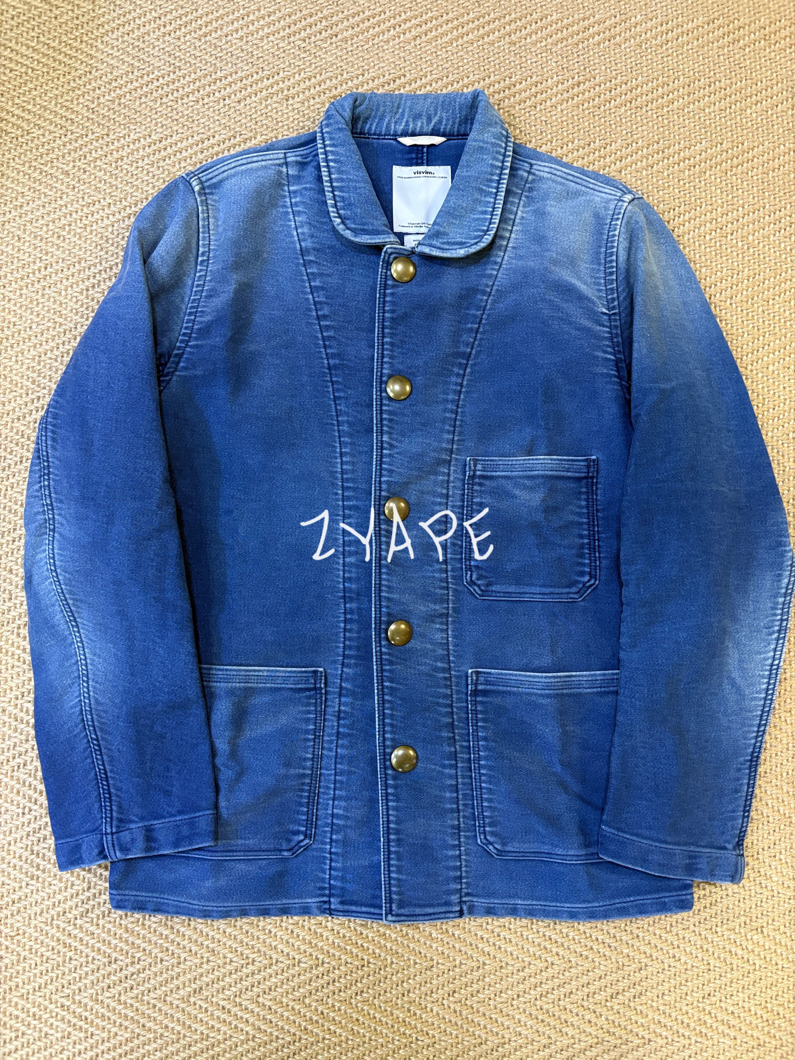 VISVIM POTOMAC JKT 13AW鼹鼠皮做旧夹克