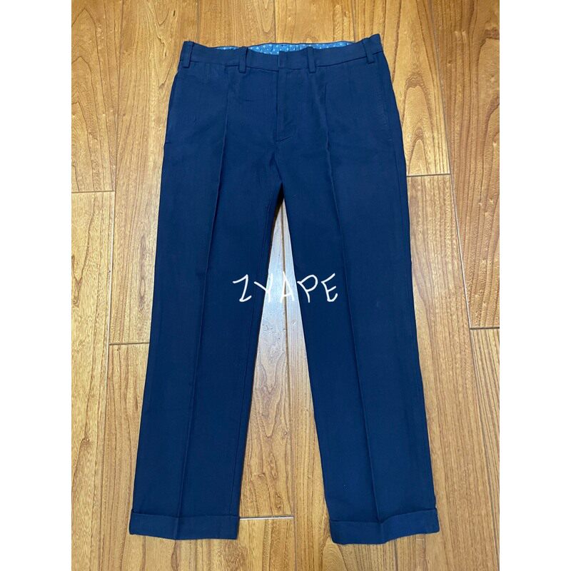 VISVIM HIGH-WATER PLEAT PANTS 九分休闲裤