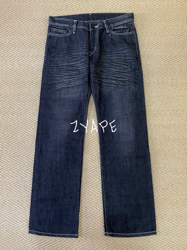 NEIGHBORHOOD 06EX NBHD黑水洗牛仔裤