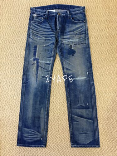 Neighborhood 07 FLASH 水洗刀割NBHD黑桃闪电牛王