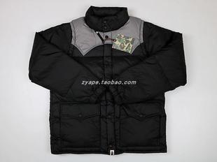 BAPE DETACHABLE SLEEVE DOWN JACKET 轻量级拼接羽绒服
