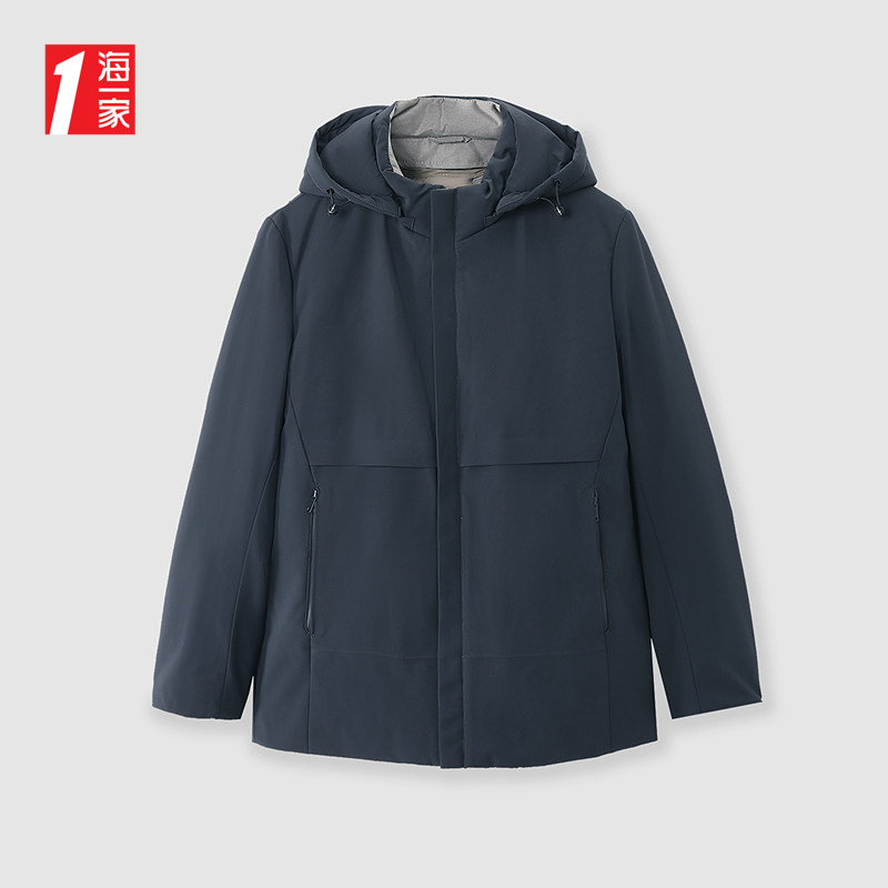 商务休闲 连帽设计 保暖有型